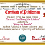 Enhanced Email Encryption Solutions | IJET – Volume 11 Issue 6 | IJET-V11I6P25
