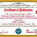 Influence of Matric and Osmotic Suction on the Collapse Potential of Semi-Arid Loess in Western India | IJET – Volume 11 Issue 6 | IJET-V11I6P27