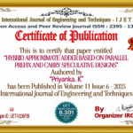 HYBRID APPROXIMATE ADDER BASED ON PARALLEL PREFIX AND CARRY SPECULATIVE DESIGNS | IJET – Volume 11 Issue 6 | IJET-V11I6P36